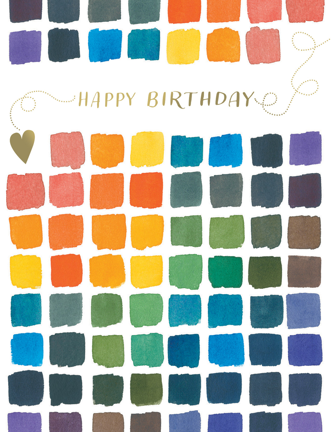 Color Chart Birthday Card From Me To You 05099