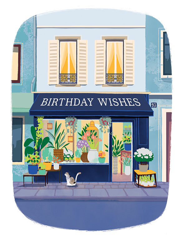 Le Fleuriste Birthday Card 05104