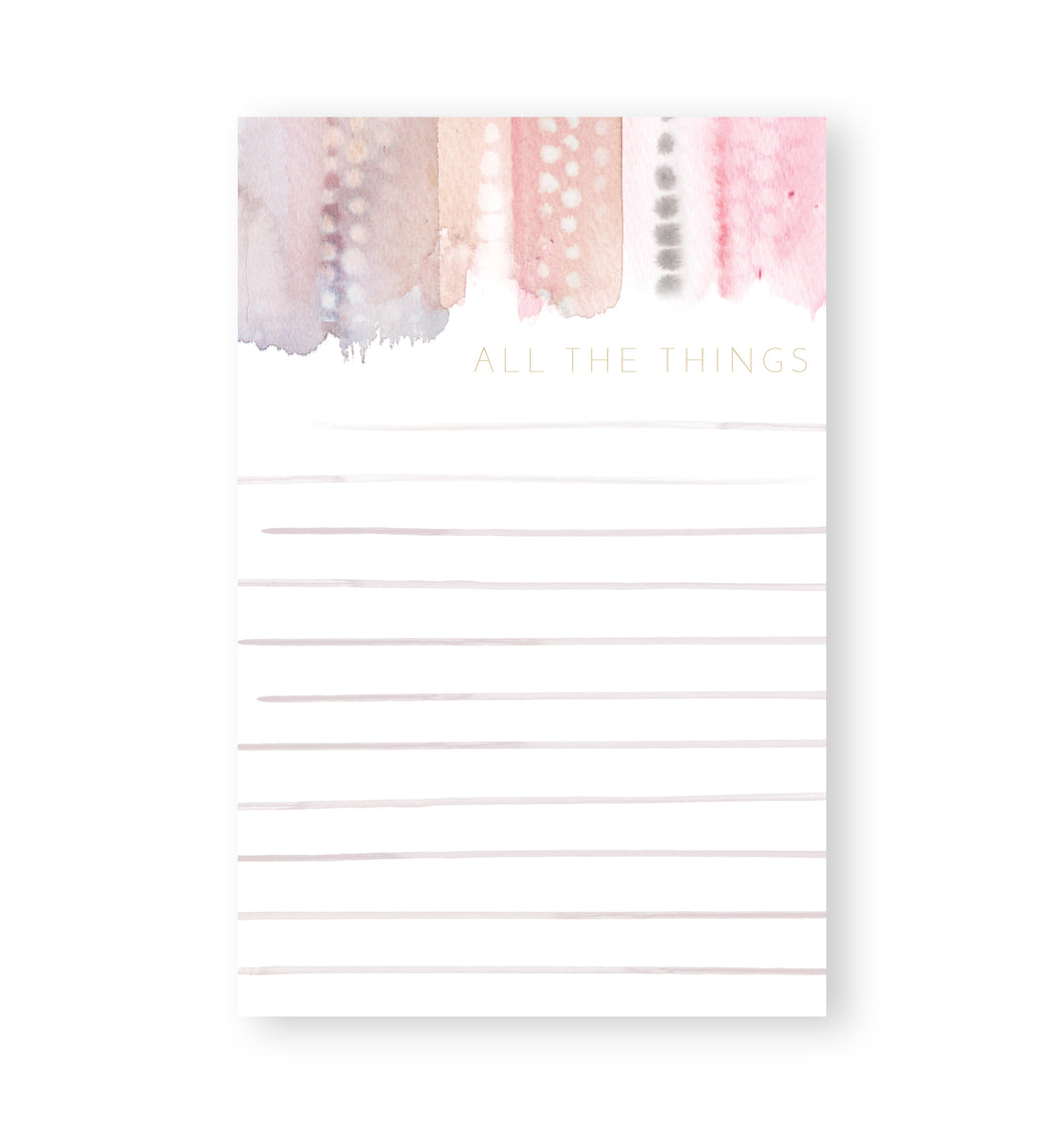 Note Pad - All the Things 2005.006