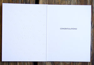 Congratulation Card - Well This Is Exciting - Gia Graham 05051