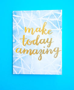 Birthday Card - Make Today Amazing - Nikki Chu 05005