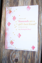 Load image into Gallery viewer, Birthday Card - Diamonds Are A Girl&#39;s Best Friend 05007